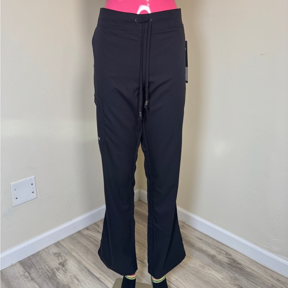 Grey’s Anatomy by Barco 6-Pocket Mid-Rise Straight Leg Pant Black Medium NWT